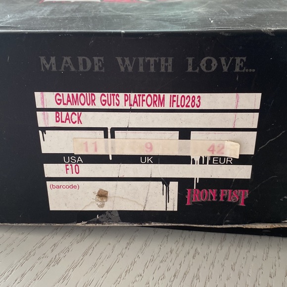 ❤️ NEW - ‘Glamour Guts’ Shoes by IRON FIST ❤️ - Picture 13 of 16